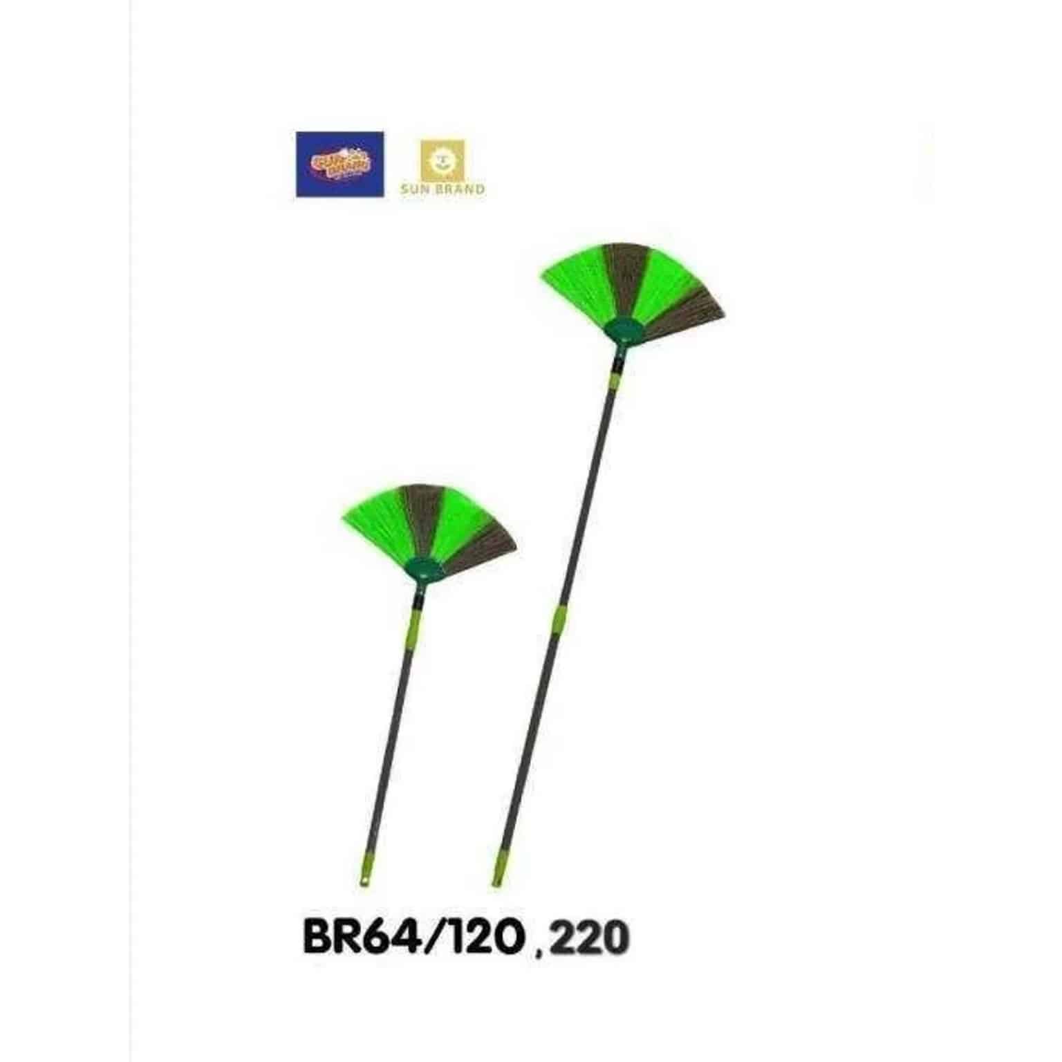 ไม้กวาดยักไย่ 2 ปรับ + ด้าม ยาว 220ซม. BR64/220