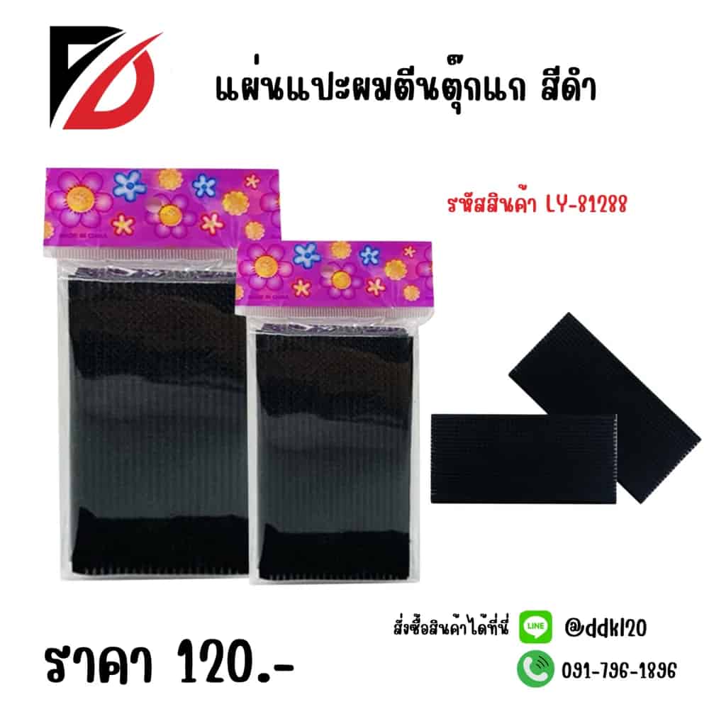 ที่แปะผม ตีนตุ๊กแก LY