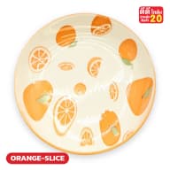 ลายส้มฝาน + ส้มทั้งลูก (ขอบส้ม) รหัสลาย ORANGE-SLICE