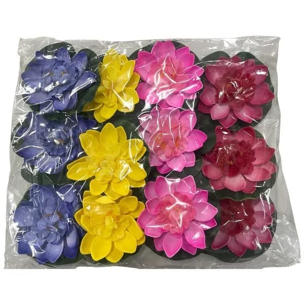 ดอกบัวลอยน้ำ 10 ซม. (ดอกบาน) 1
